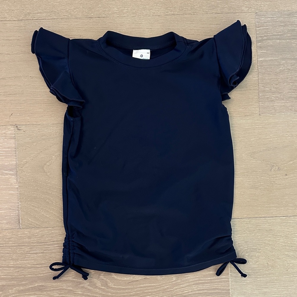 Snapper Rock Navy Kids Rashguard